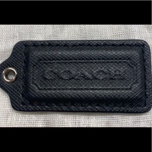 Coach - Blk Pebble Tag